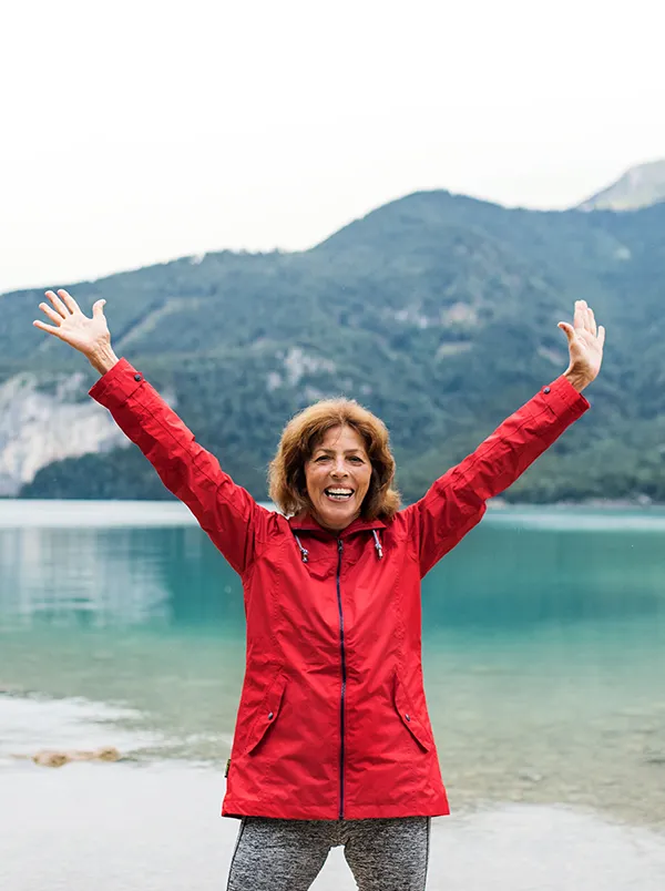 donna attiva e in forma